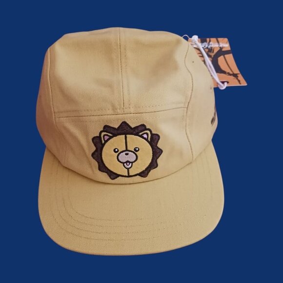Koms Kamper Women Hat Bleach X Loud Embroidered Lion Adjustable Golden Yellow main image 9
